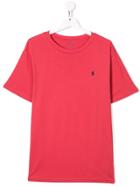 Ralph Lauren Kids Teen Round Neck T-shirt - Red