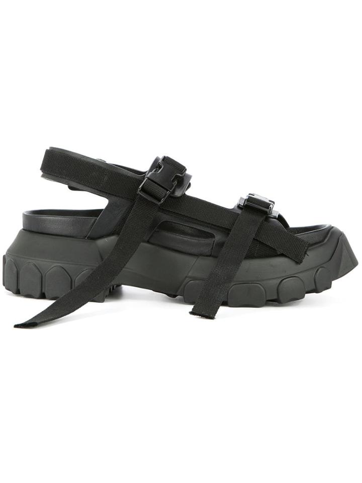 Rick Owens Straps Sandals - Black