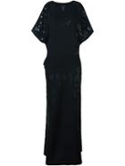 Jay Ahr Long Embellished Dress