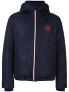 Gucci - Web Patch Padded Jacket - Men - Polyamide/polyester/wool/alpaca - 48, Blue, Polyamide/polyester/wool/alpaca