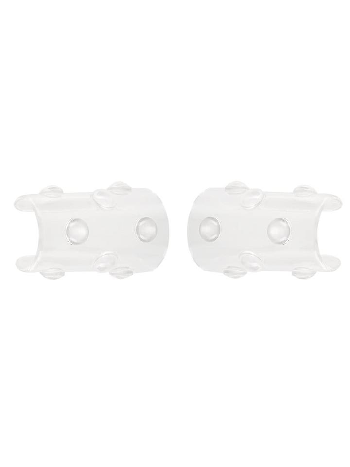 Krizia Studded Cuffs - Nude & Neutrals