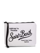 Mc2 Saint Barth Logo Pouch - White