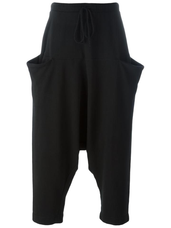 Lost & Found Rooms Cropped Drop-crotch Trousers