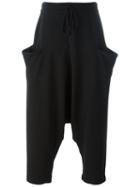 Lost & Found Rooms Cropped Drop-crotch Trousers