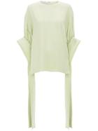 Jw Anderson Artichoke Exaggerated Sleeve Top - Green