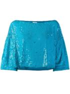 P.a.r.o.s.h. Sequinned Top - Blue