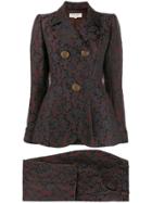 Yves Saint Laurent Pre-owned 1990s Two-piece Suit - Brown