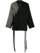 Uma Wang Wrap Style Jacket - Black