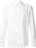 Yohji Yamamoto Collared Placket Shirt - White