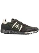 White Premiata Eric Lace-up Sneakers - Green