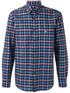 Etro Checked Button-down Shirt, Men's, Size: 45, Pink, Cotton/linen/flax