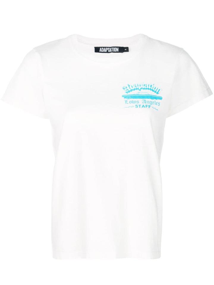 Adaptation Round Neck T-shirt - White