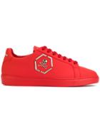 Philipp Plein Simpson Sneakers - Red