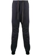 Devoa Drawstring Track Pants - Grey