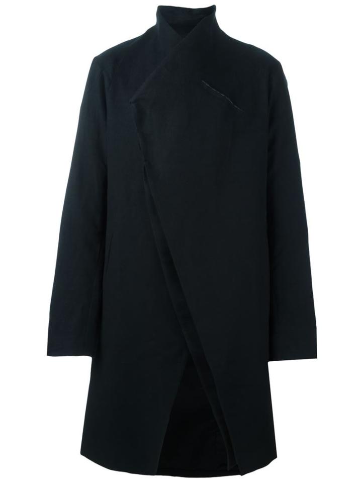 Lost & Found Ria Dunn Single Breasted Coat, Men's, Size: Small, Black, Cotton/linen/flax