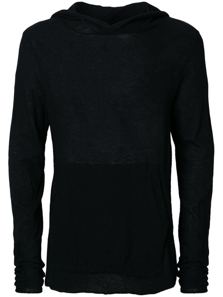 Poème Bohémien Hooded Knit Jumper - Black