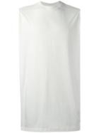 Rick Owens Drkshdw Plain Vest, Men's, Size: Medium, White, Cotton