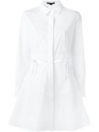 Alexander Wang A-line Shirt Dress, Women's, Size: 2, White, Cotton