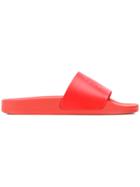 Stella Mccartney Stella Logo Slides - Red