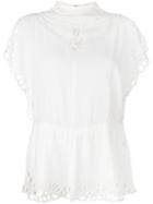 Iro 'jala' Lace Details Top