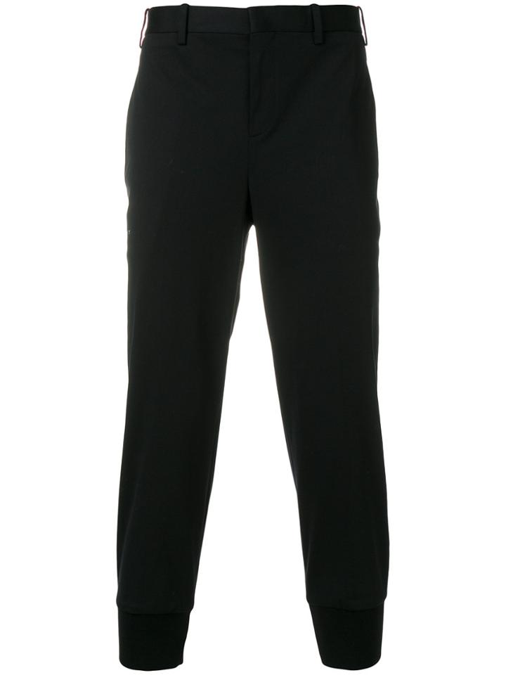 Neil Barrett Cropped Trousers - Black