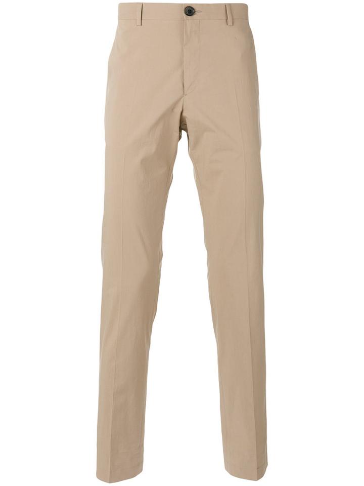 Ps By Paul Smith - Tailored Trousers - Men - Cotton - 32, Nude/neutrals, Cotton