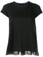 Sacai Polka Dot T-shirt - Black