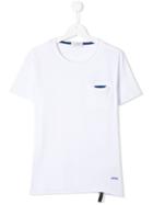 Paolo Pecora Kids Chest Pocket T-shirt - White