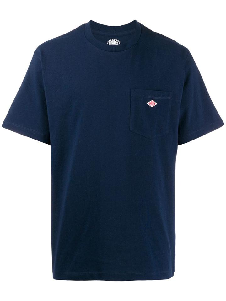Danton Pocket Logo T-shirt - Blue