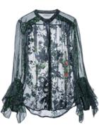 Preen By Thornton Bregazzi Multi Printed Shirt, Women's, Size: Small, Silk/viscose