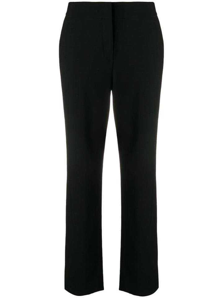 Giorgio Armani High Waist Trousers - Black