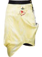 Vivienne Westwood Red Label Embroidered Detail Asymmetric Skirt