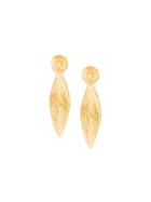 Gas Bijoux 'longwave' Small Size Earrings, Women's, Metallic