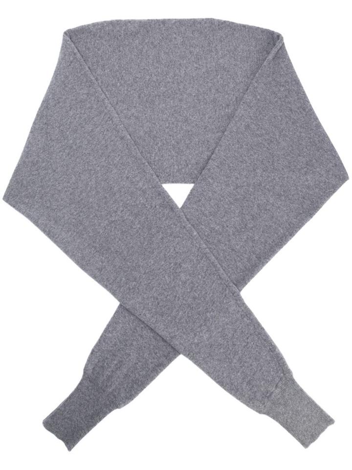 Erika Cavallini 'jenny' Scarf, Women's, Grey, Cashmere/virgin Wool