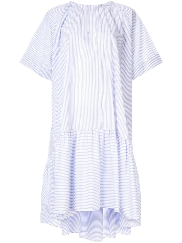 Rochas Striped Dress - Blue
