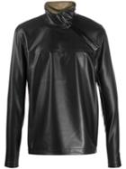 Acne Studios Zipped Pullover Jacket - Black