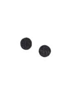 Henson 'carved Horn' Earrings, Adult Unisex, Black