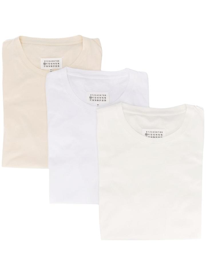 Maison Margiela Stereotype T-shirt Pack - White
