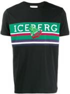 Iceberg Crown Logo T-shirt - Black