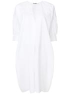Jil Sander Boxy Shirt Dress - White