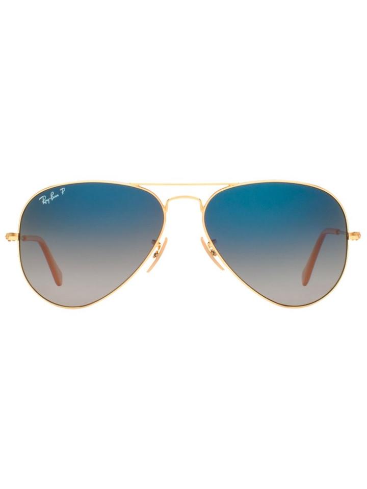 Ray-ban Large Classic Aviator Sunglasses, Adult Unisex, Blue, Plastic