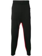 Neil Barrett Drop-crotch Knit Trousers - Black
