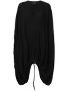 Y / Project Draped Top - Black