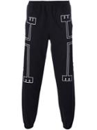 Marcelo Burlon County Of Milan 'tupungato' Trousers, Men's, Size: Medium, Black, Cotton