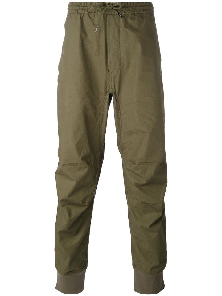 Maharishi - Drawstring Trousers - Men - Cotton - S, Green, Cotton