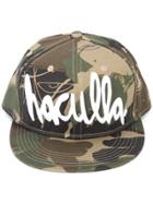 Haculla Camouflage Print Logo Cap - Green