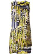 Marco Bologna Baroque Print Fringed Dress