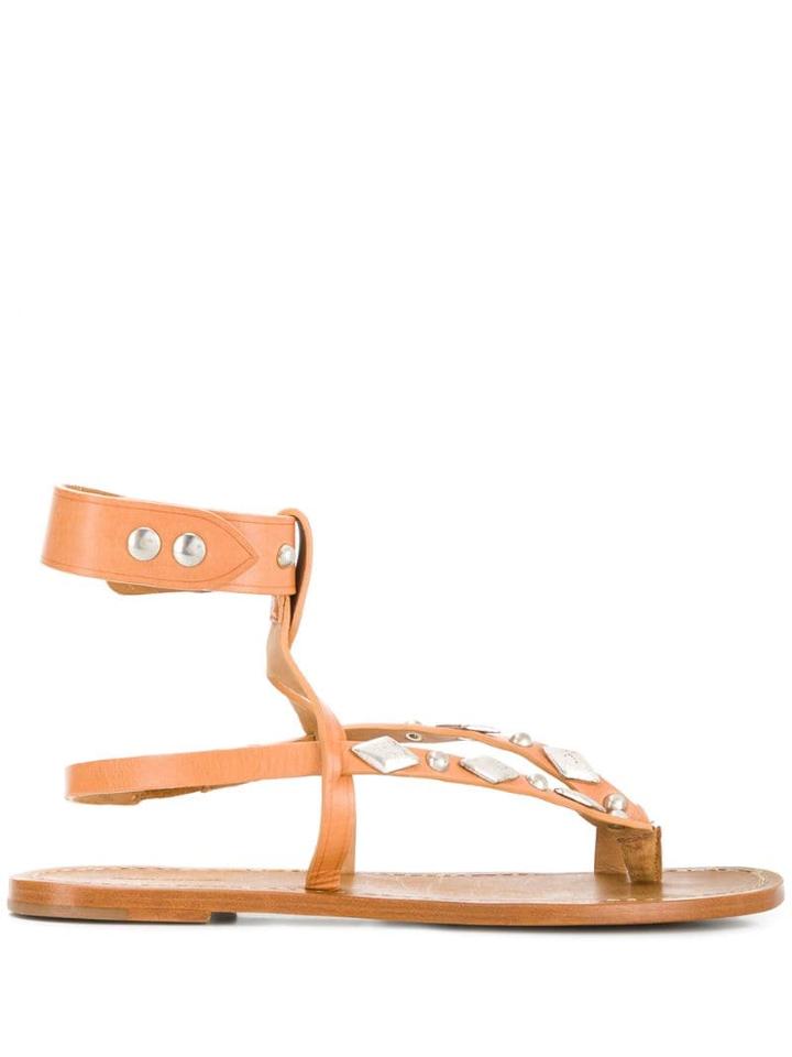 Isabel Marant Enga Sandals - Brown