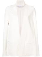 Sally Lapointe - Open Front Cape - Women - Spandex/elastane/viscose - 2, White, Spandex/elastane/viscose