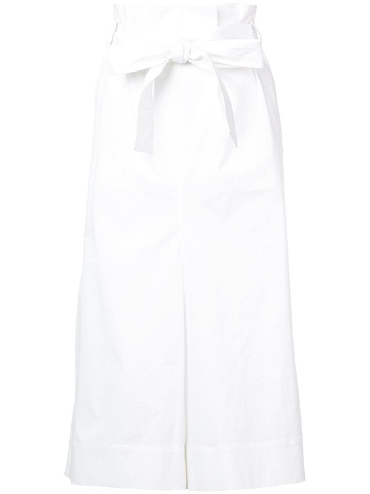 Kuho High Waisted Culottes - White